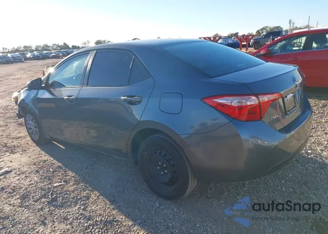 2018 Toyota Corolla Le из США, поврежденный, VIN 2T1BURHE9JC965576